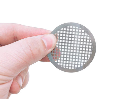 SS304 0.8mm Hole Metal Perforated Sheet , Round Perforated Metal For Coffee Filter