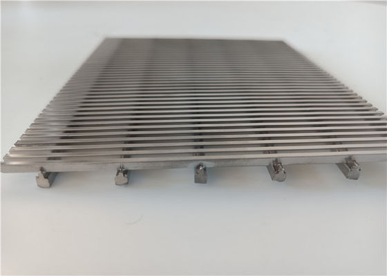 0.2mm Slot Iso9001 Stainless Steel Wedge Wire Screen Panels For Filtering