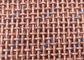 Copper 30m Crimped Woven Wire Mesh Diameter 2mm Mesh 2 Aperture